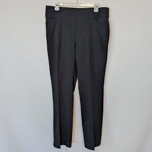 Croft & Barrow Black Effortless Stretch Pull-On Pants